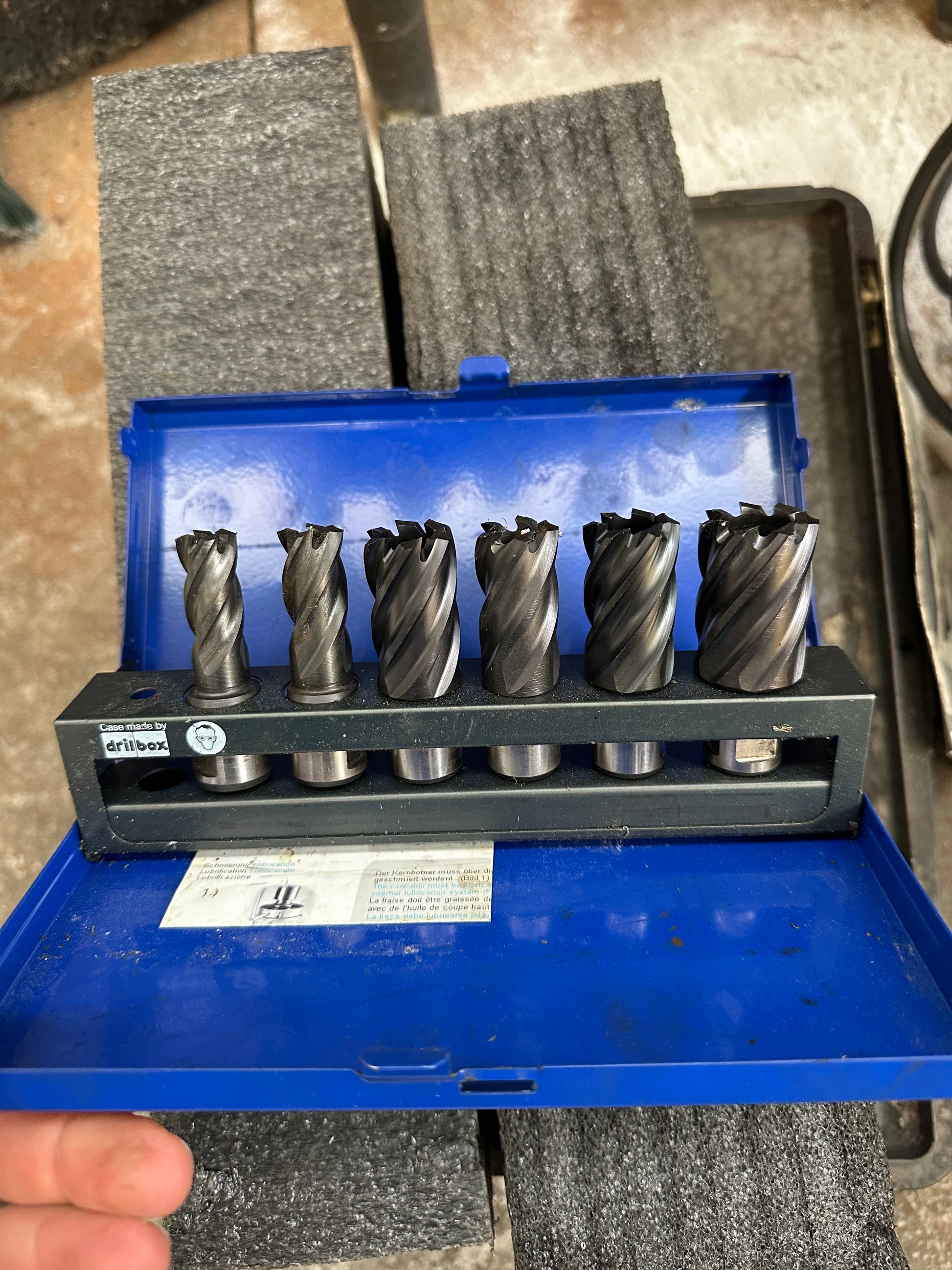 Trapano magnetico BDS Maschinen MAB 485 usato con accessori il Metalmeccanico Di M