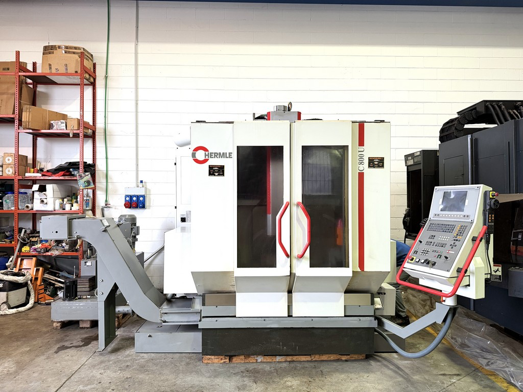 CENTRO DI LAVORO 5 ASSI CONTINUI AD ALTA VELOCITÀ HERMLE C800U USATO il Metalmeccanico Di M