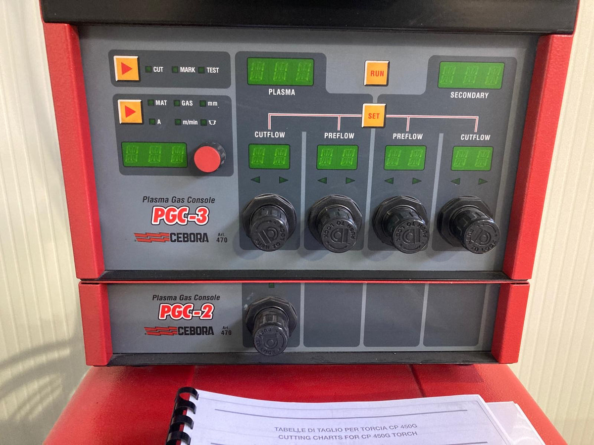 Impianto taglio plasma CNC FDA Automation PLASMALINE 3015 – 3.000 × 1.500 mm – Cebora 120 A usato il Metalmeccanico Di M