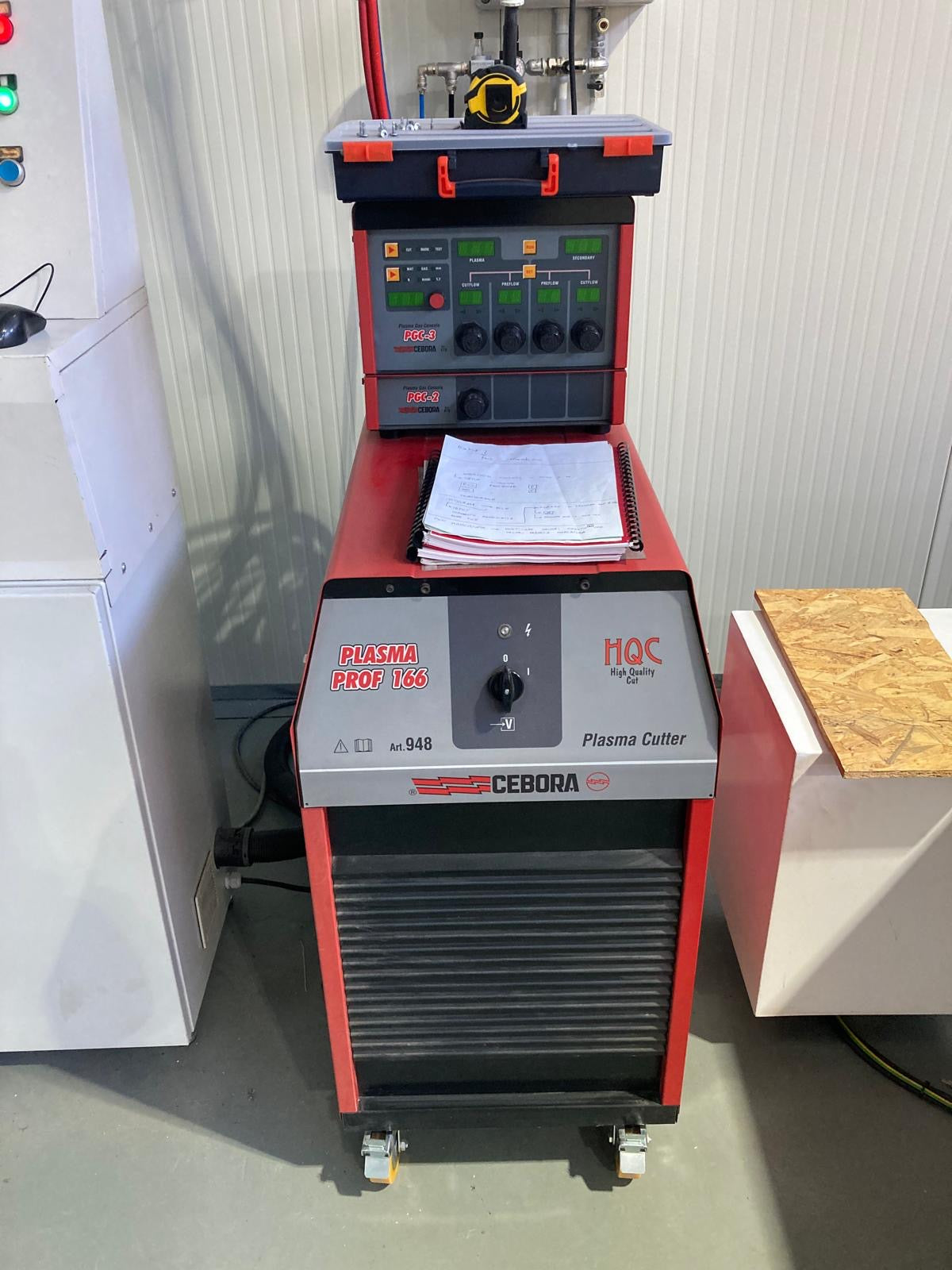 Impianto taglio plasma CNC FDA Automation PLASMALINE 3015 – 3.000 × 1.500 mm – Cebora 120 A usato il Metalmeccanico Di M
