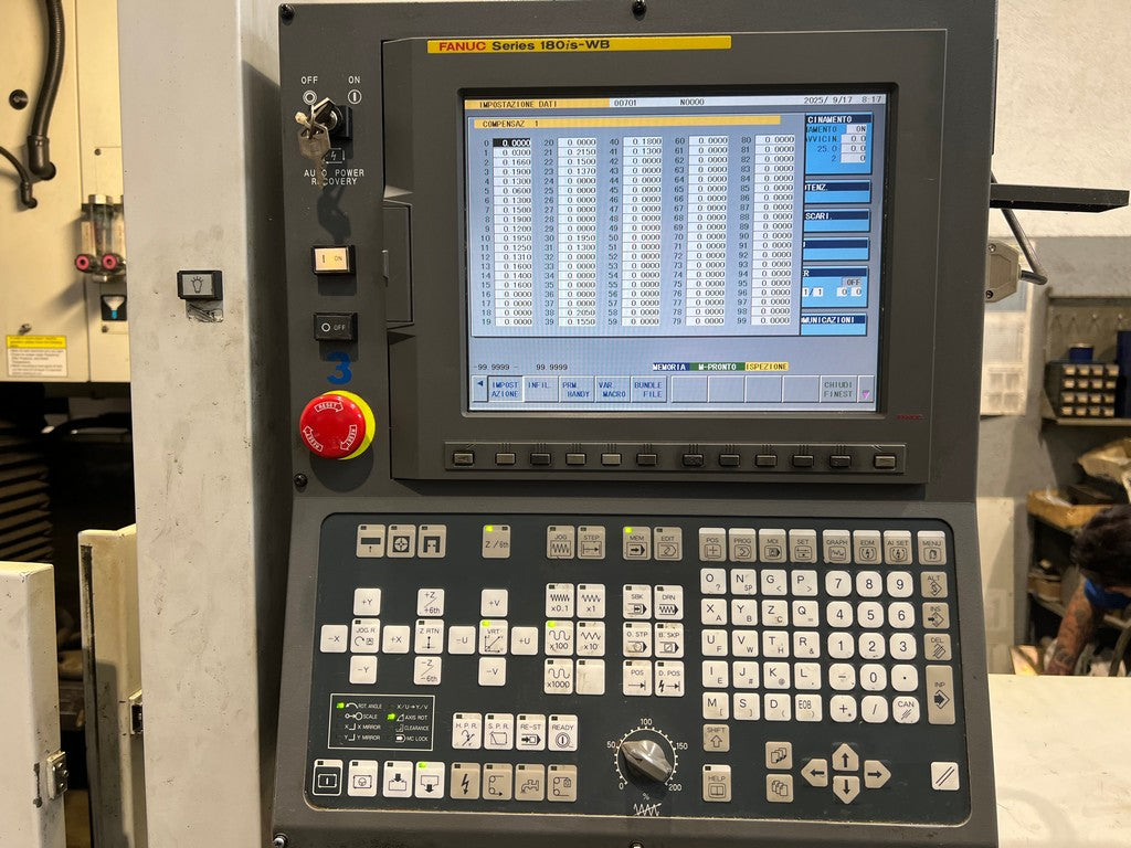 Elettroerosione a filo FANUC ALFA 1-iC usata il Metalmeccanico Di M
