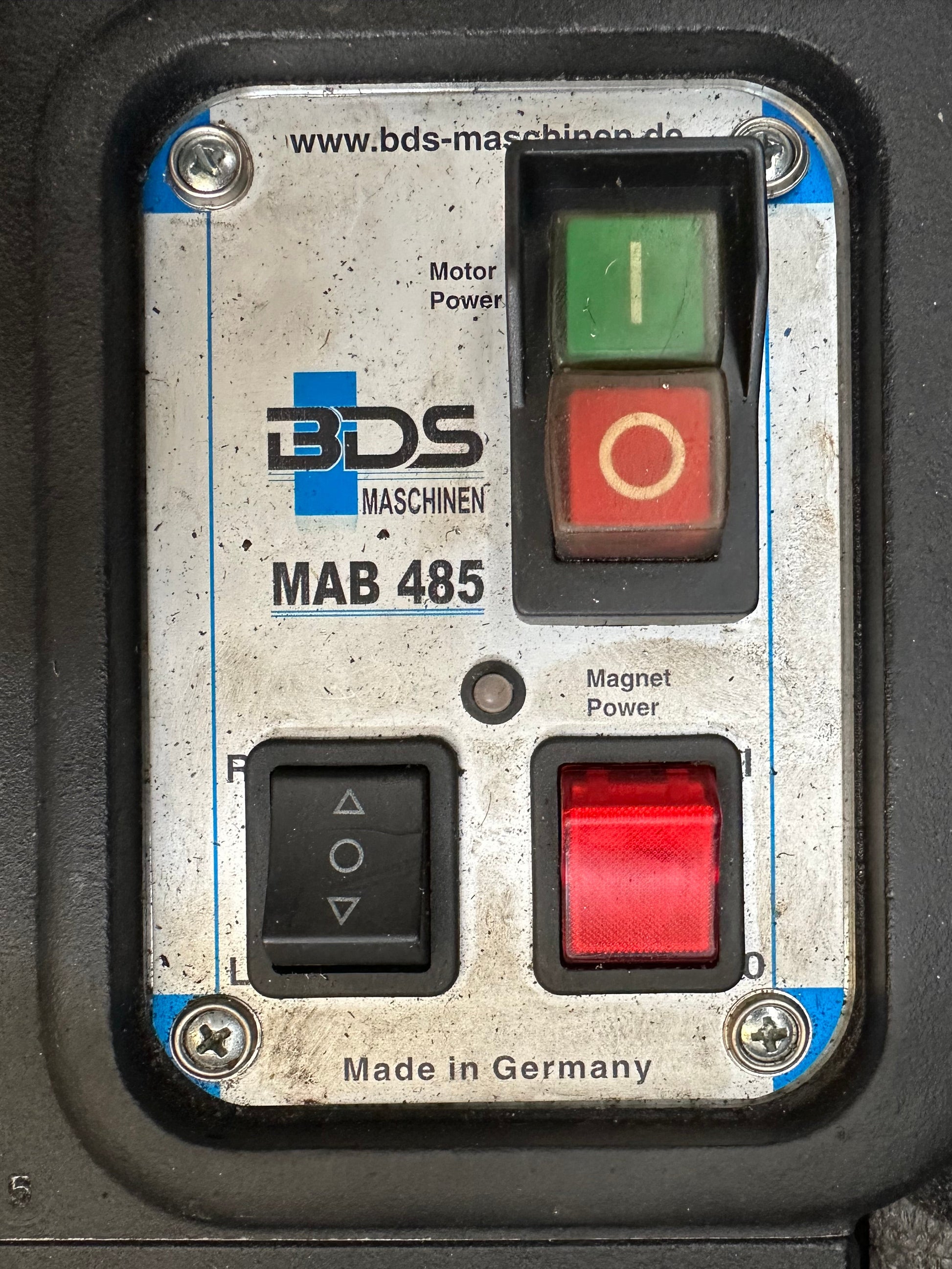 Trapano magnetico BDS Maschinen MAB 485 usato con accessori il Metalmeccanico Di M