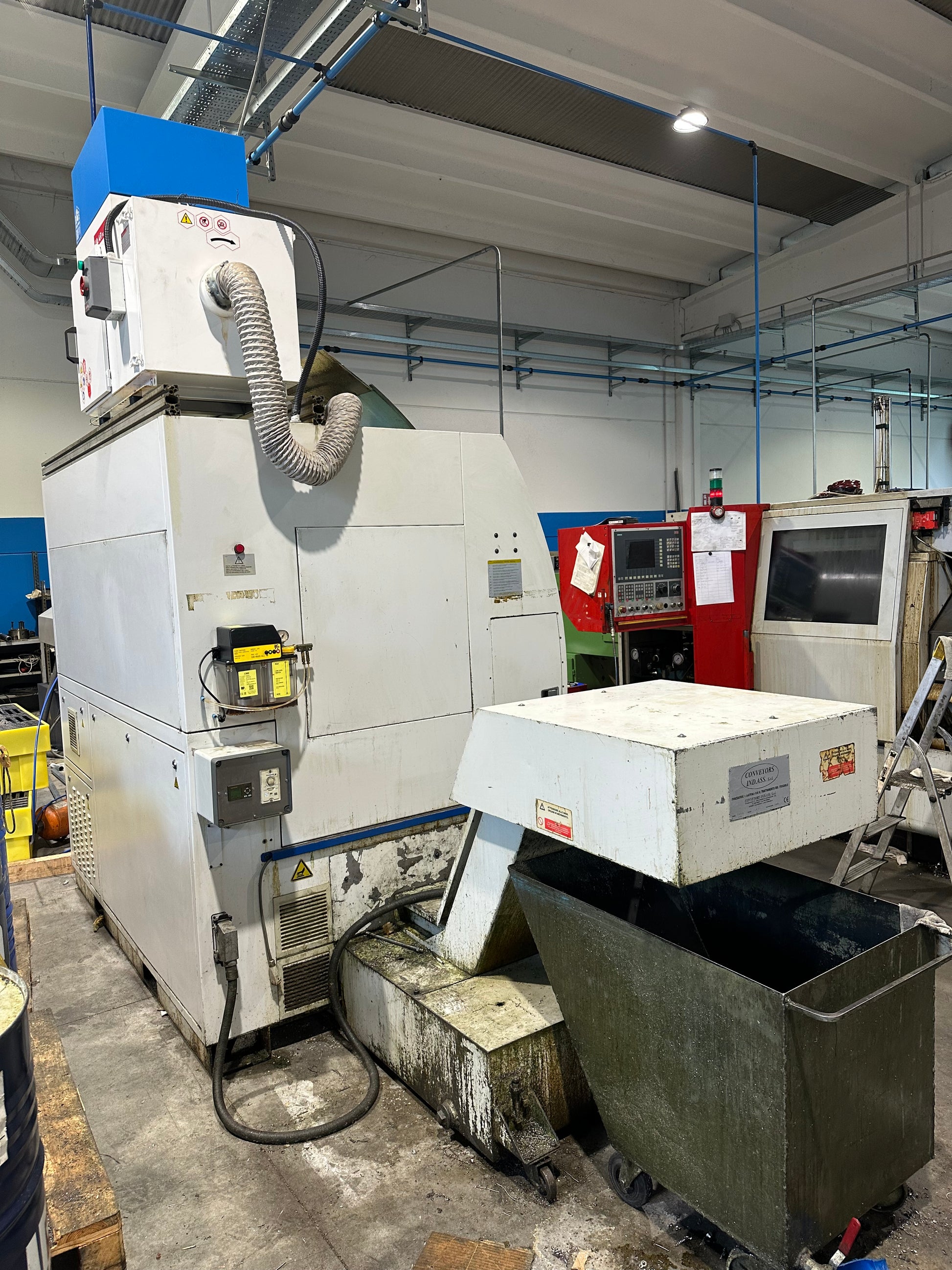 Tornio automatico TORNOS BECHLER DECO 2000/26 usato con caricatore FMB Robobar il Metalmeccanico Di M