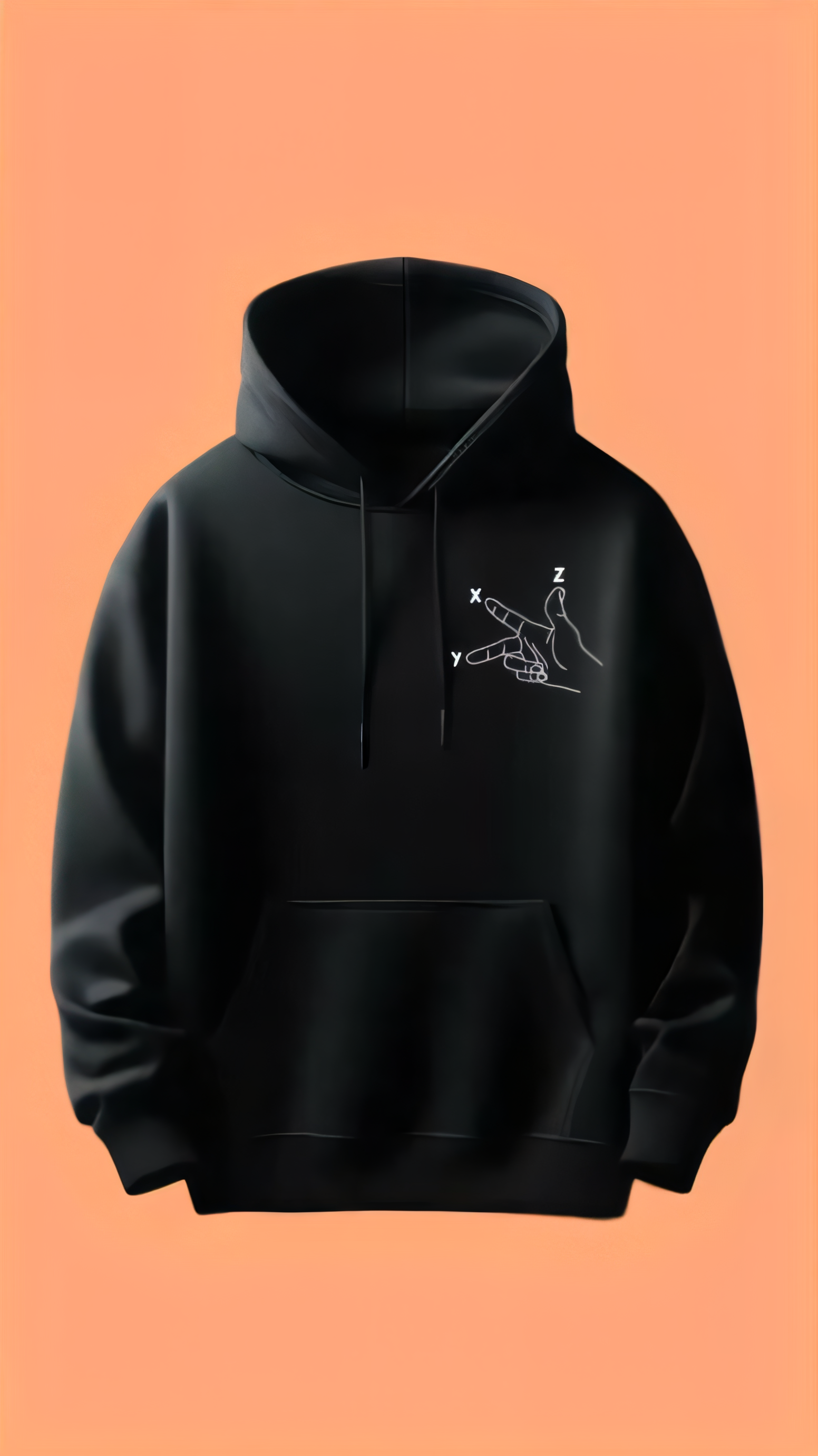 Felpa “Assi CNC” – Hoodie nera (S–XXL) il Metalmeccanico Di M
