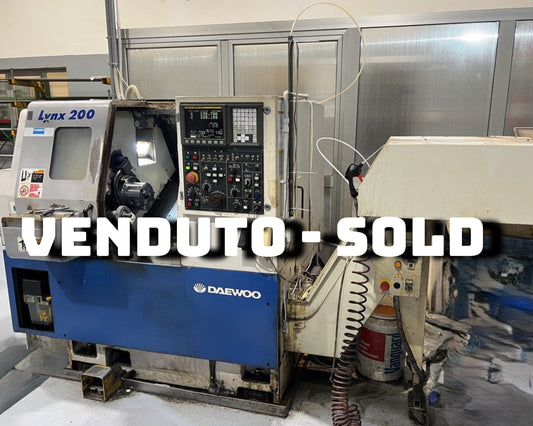 TORNIO CNC 2 ASSI DAEWOO LYNX 200B USATO il Metalmeccanico Di M