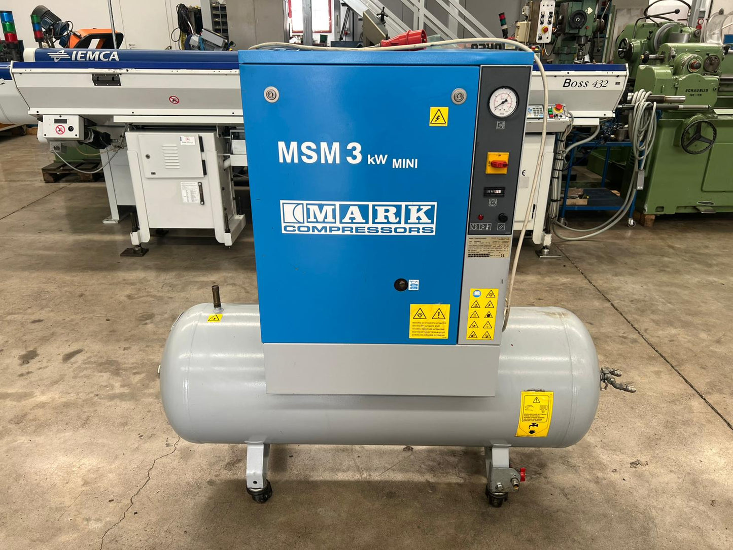 Compressore silenzioso professionale MARK MSM 3kw MINI usato