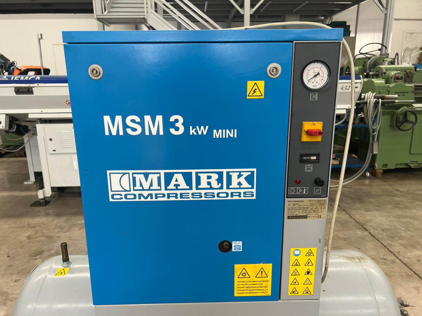 Compressore silenzioso professionale MARK MSM 3kw MINI usato