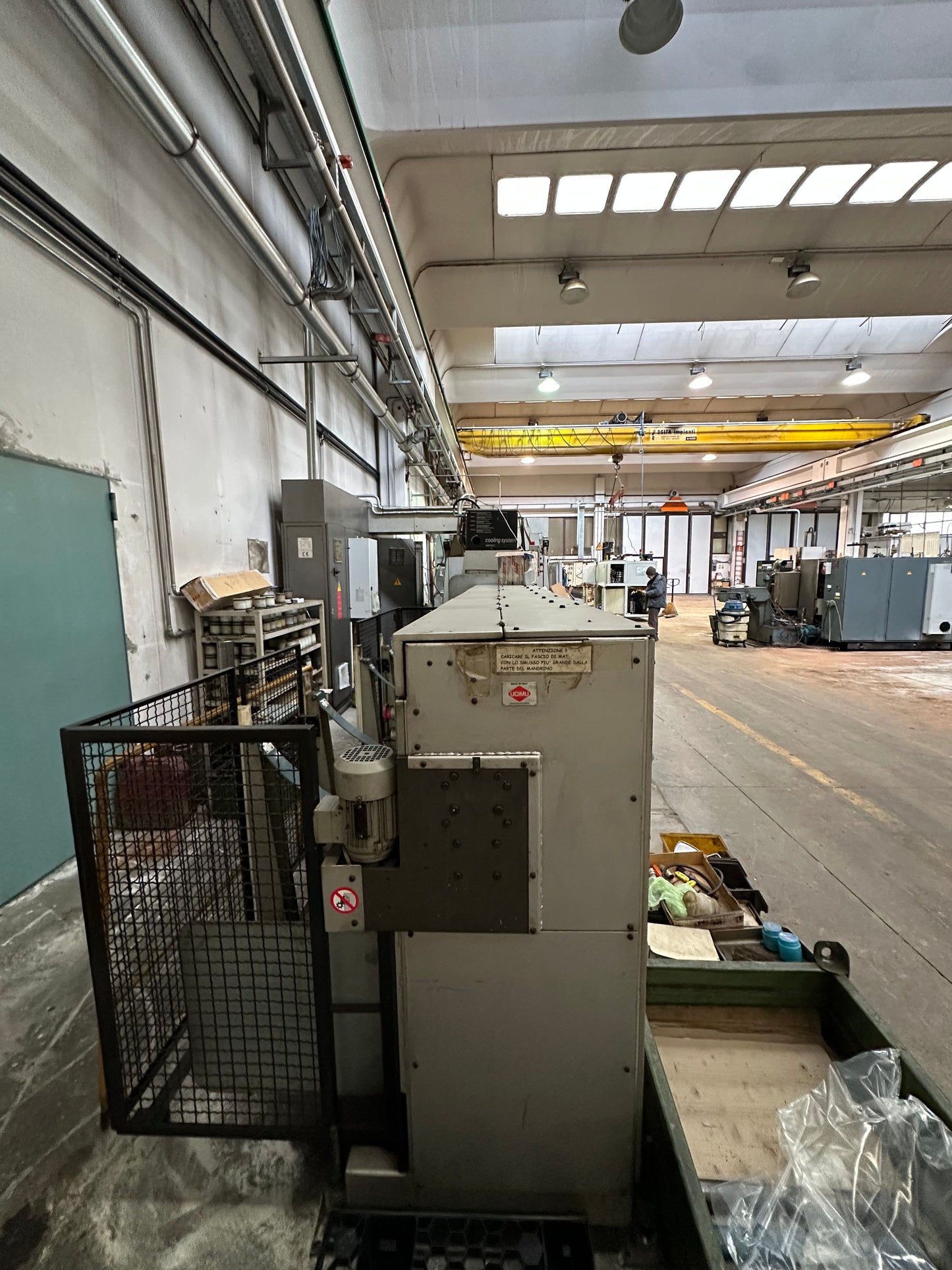 Tornio CNC Gildemeister GM 67 a 3 mandrini con caricatore IEMCA PRA 100/32 il Metalmeccanico Di M