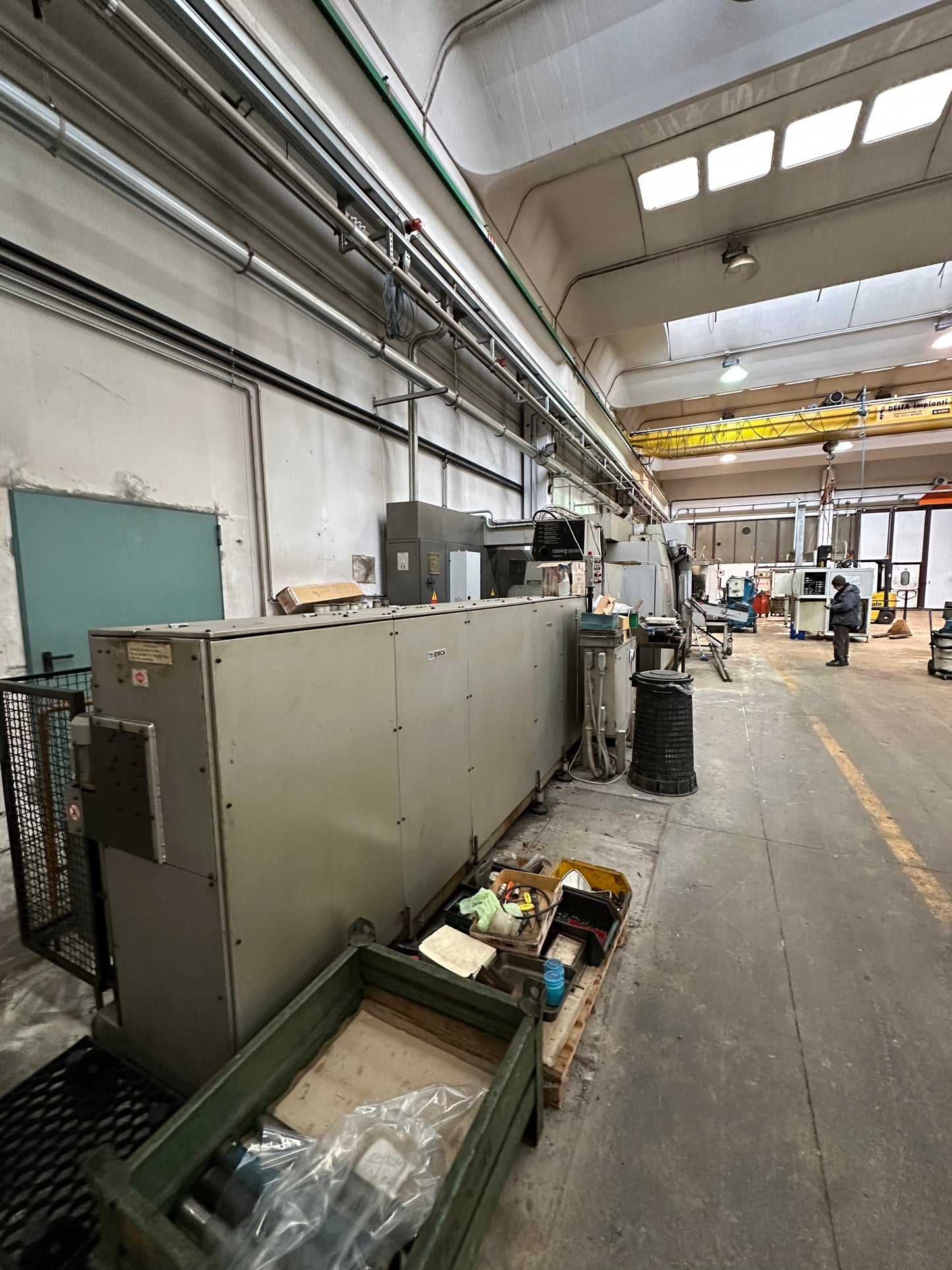 Tornio CNC Gildemeister GM 67 a 3 mandrini con caricatore IEMCA PRA 100/32 il Metalmeccanico Di M