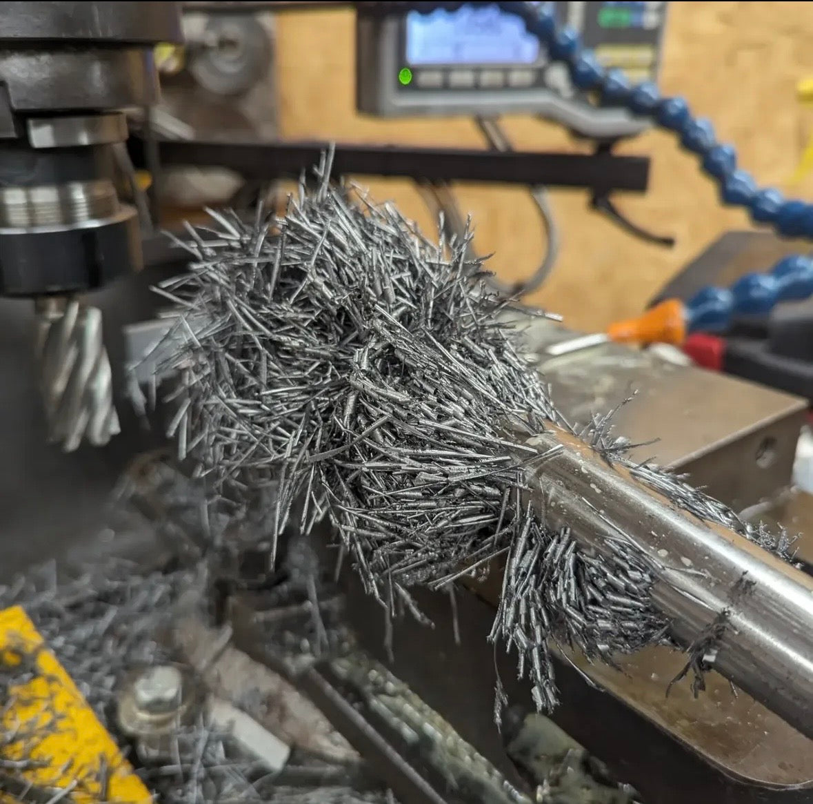 Barra magnetica per la pulizia di trucioli ferrosi il Metalmeccanico Di M