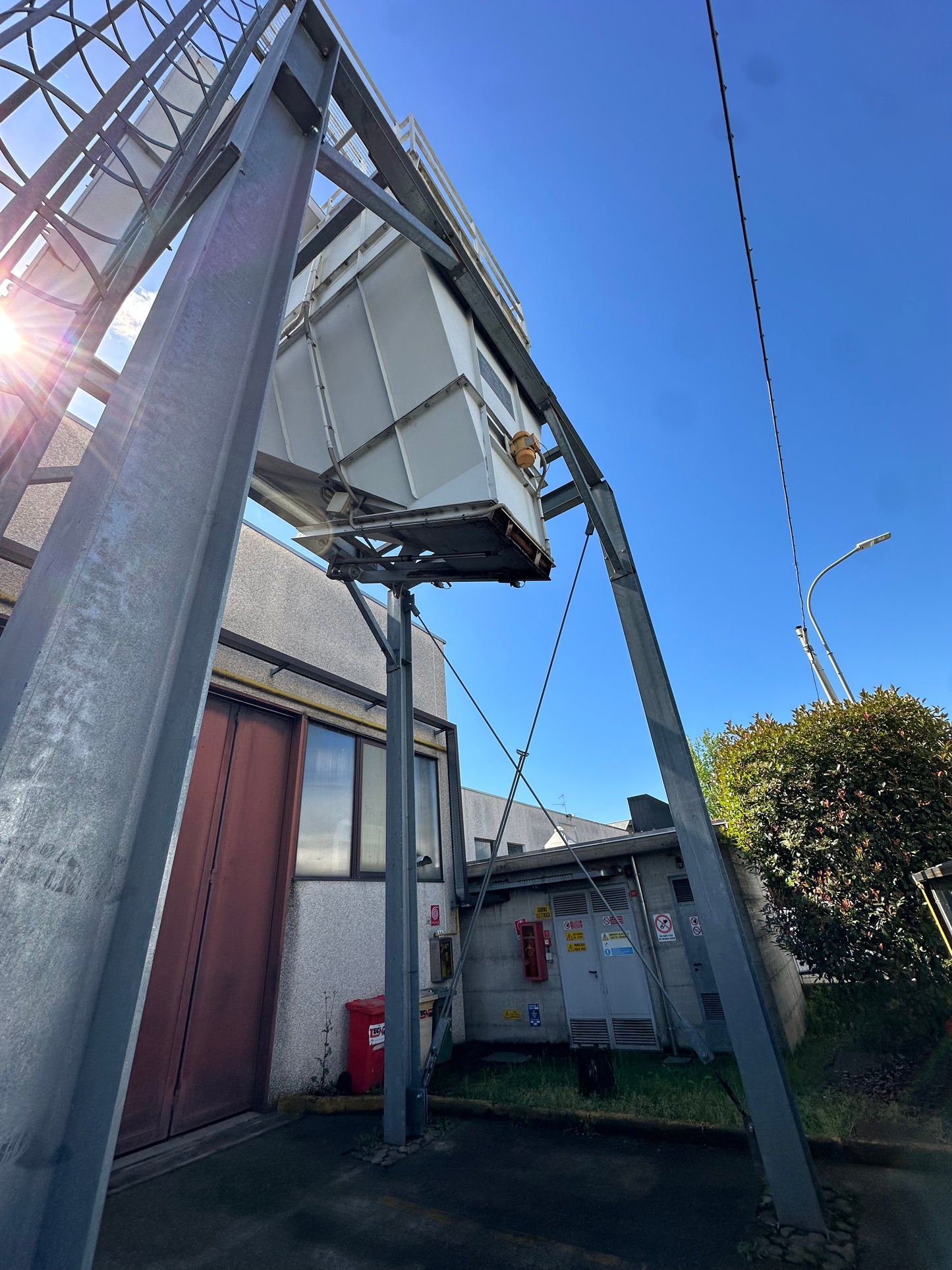 Impianto Completo Truciolo FAMA usato – Silos 15 m³ + Centrifuga 500 kg/h recupero olio il Metalmeccanico Di M