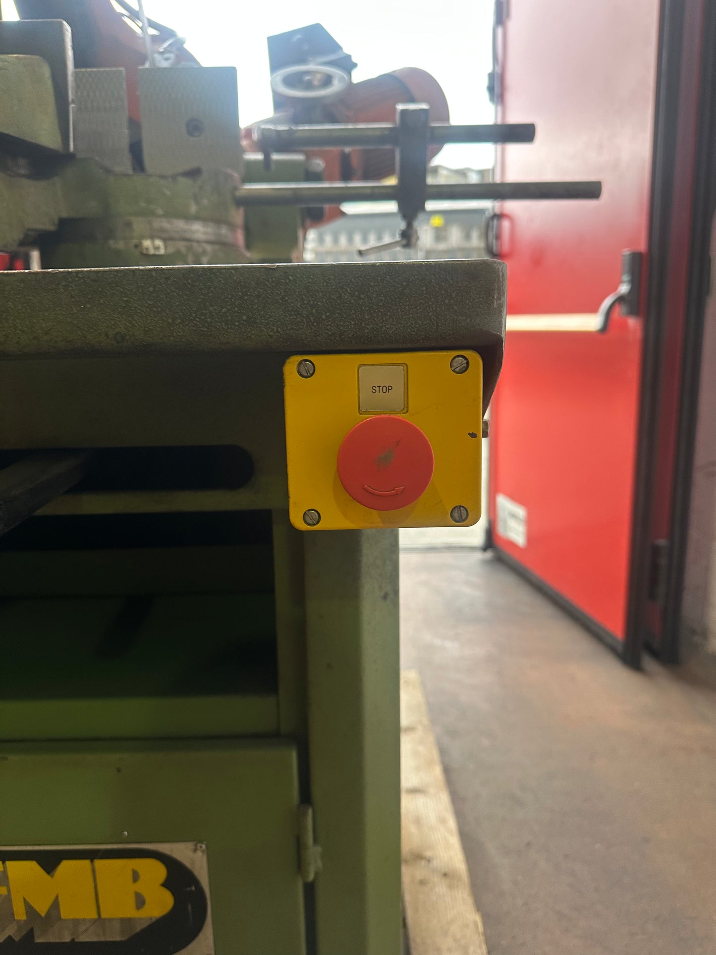 Segatrice a nastro FMB – 380V usata il Metalmeccanico Di M
