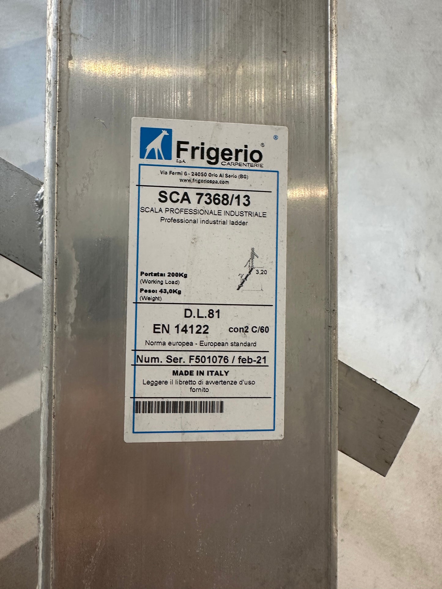 scala frigerio il Metalmeccanico Di M
