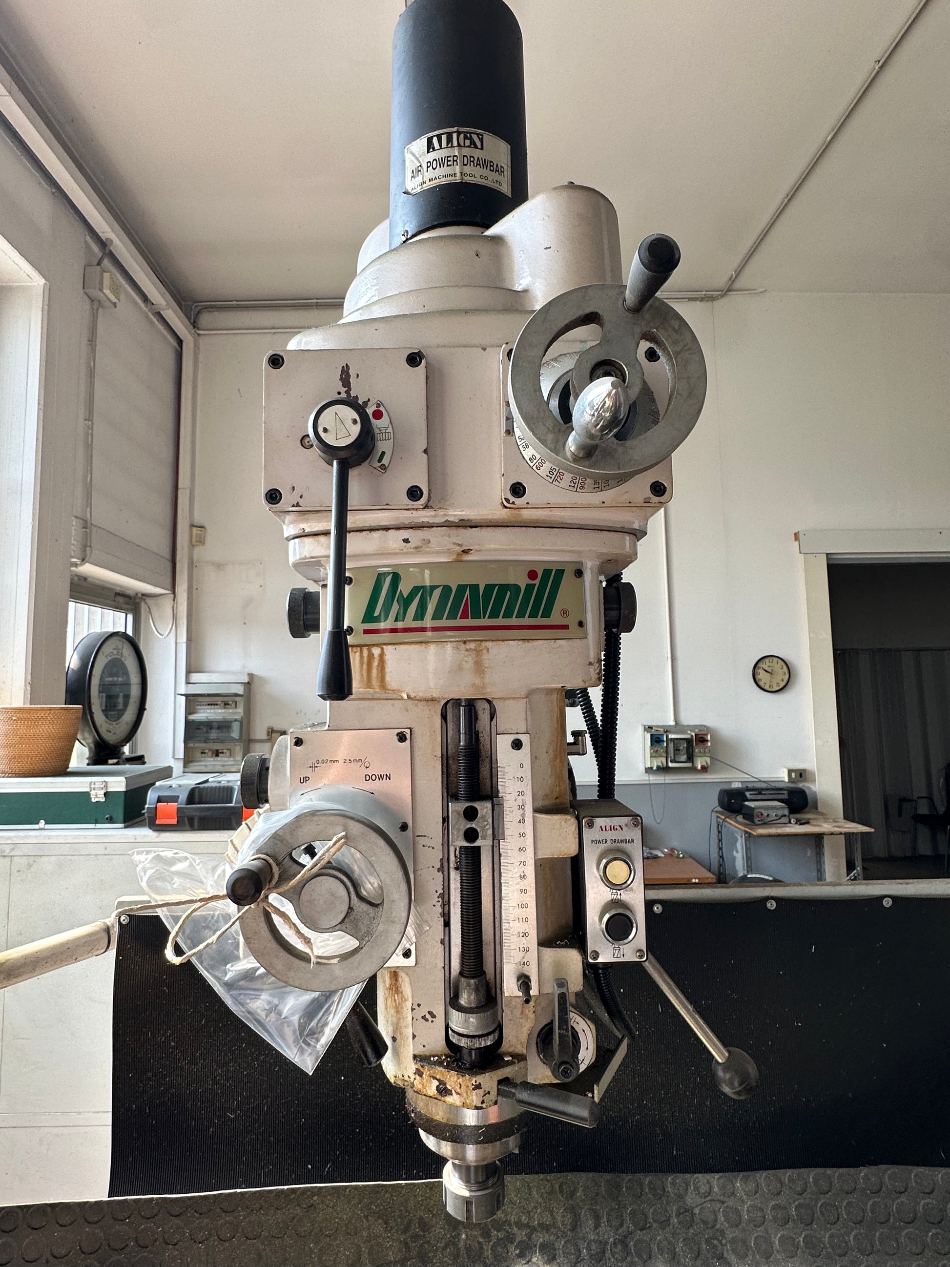 Fresatrice Bridge B-6AHV usata con visualizzatore Fagor e testa Dynamill il Metalmeccanico Di M