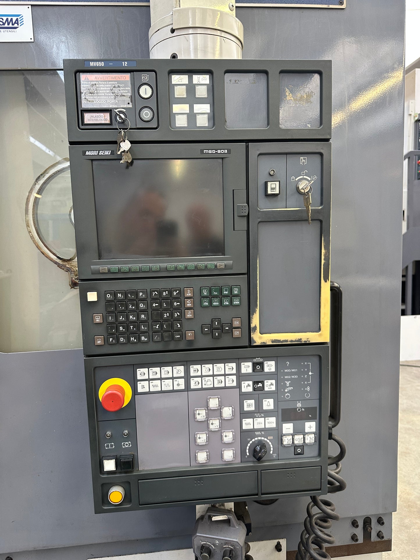 MORI SEIKI MV-650/50 – Centro di lavoro verticale CNC usato il Metalmeccanico Di M