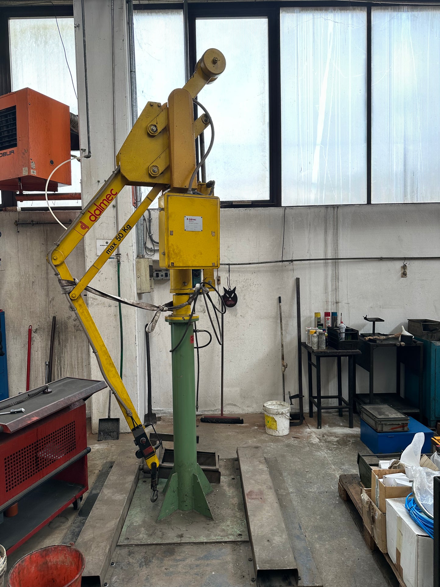 Manipolatore pneumatico DALMEC PRC usato – Portata 50 kg il Metalmeccanico Di M