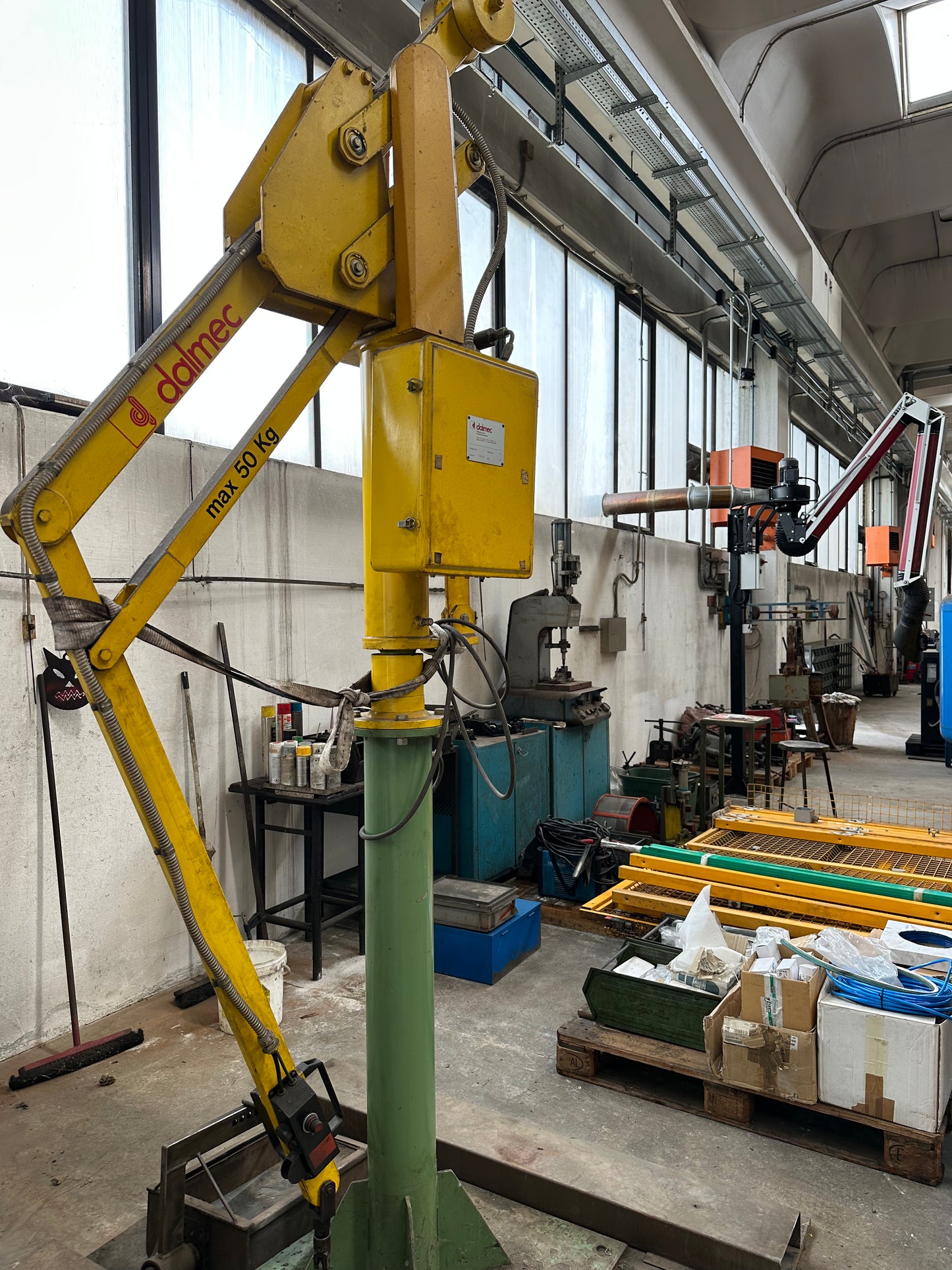 Manipolatore pneumatico DALMEC PRC usato – Portata 50 kg il Metalmeccanico Di M