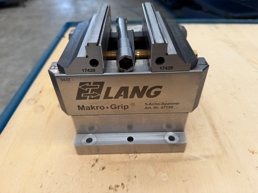 Morsa autocentrante 5 assi LANG MAKRO GRIP 47155 usata il Metalmeccanico Di M
