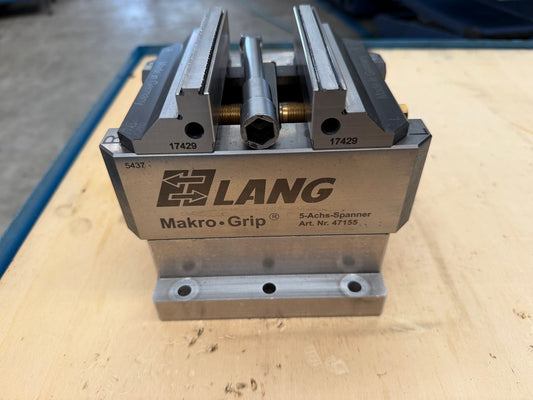 Morsa autocentrante 5 assi LANG MAKRO GRIP 47155 usata il Metalmeccanico Di M