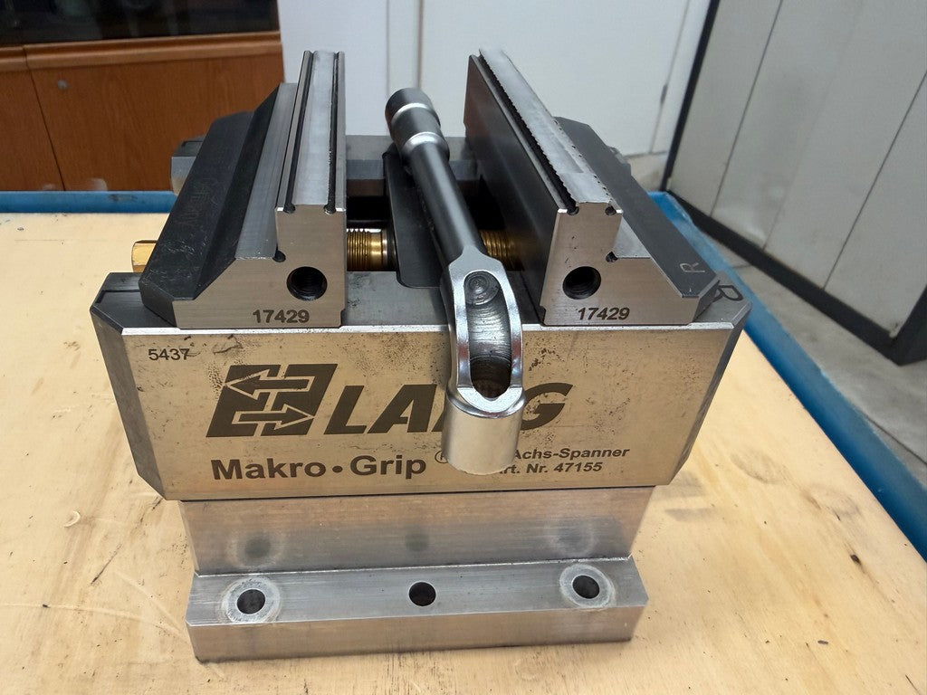 Morsa autocentrante 5 assi LANG MAKRO GRIP 47155 usata il Metalmeccanico Di M