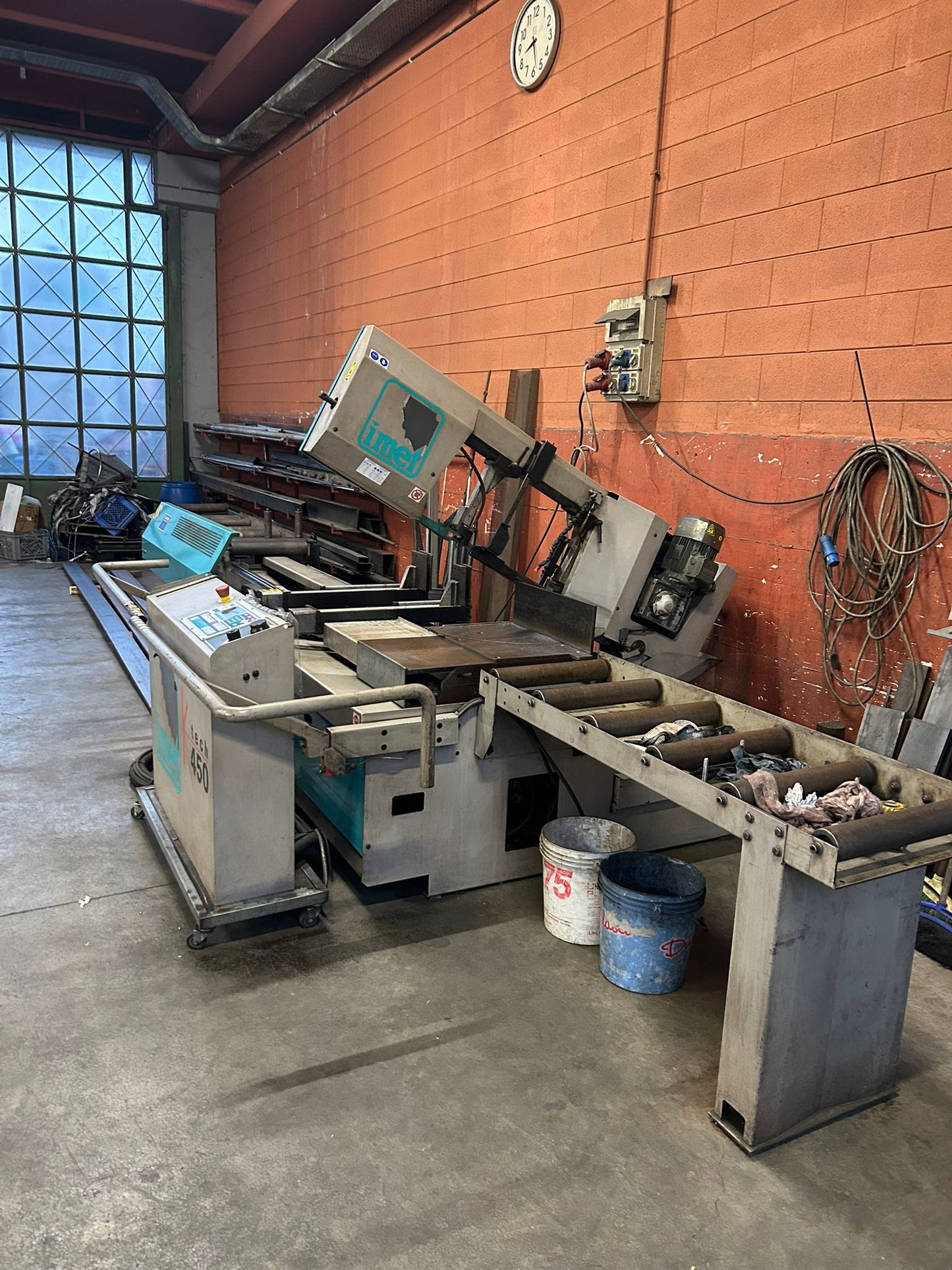 Segatrice a nastro automatica IMET KTECH 450 usata il Metalmeccanico Di M