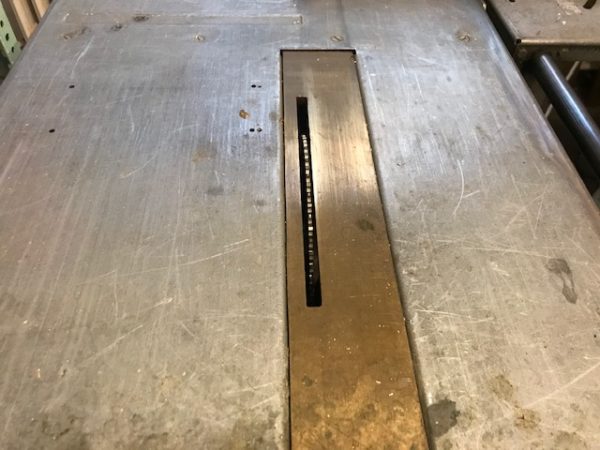 Sega circolare da banco 380V usata il Metalmeccanico Di M