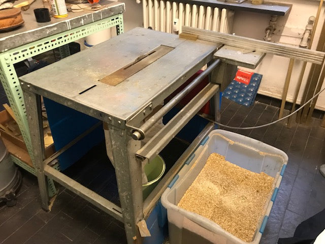 Sega circolare da banco 380V usata il Metalmeccanico Di M