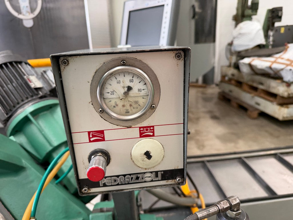Segatrice a nastro automatica PEDRAZZOLI BROWN 270 S AP-CN usata il Metalmeccanico Di M