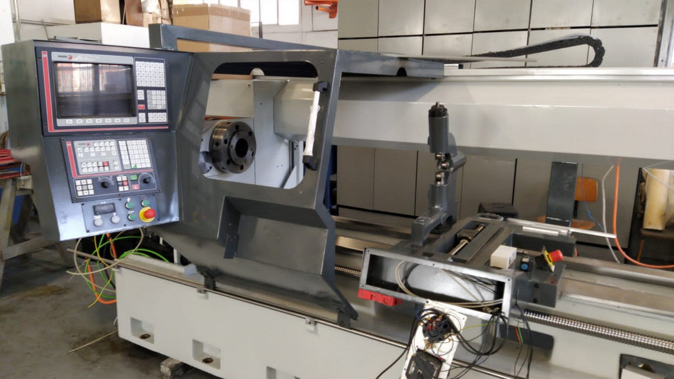 Tornio cnc autoapprendimento GEMINIS GHT4 720X3000 usato REVISIONATO il Metalmeccanico Di M