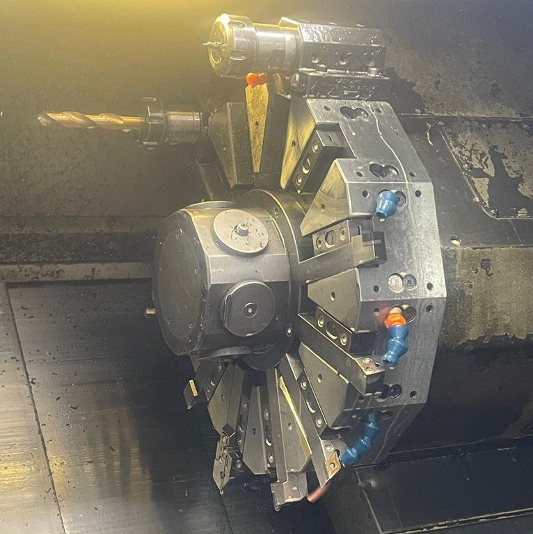 Tornio cnc 3 assi HARDINGE CONQUEST T42L motorizzato usato il Metalmeccanico Di M