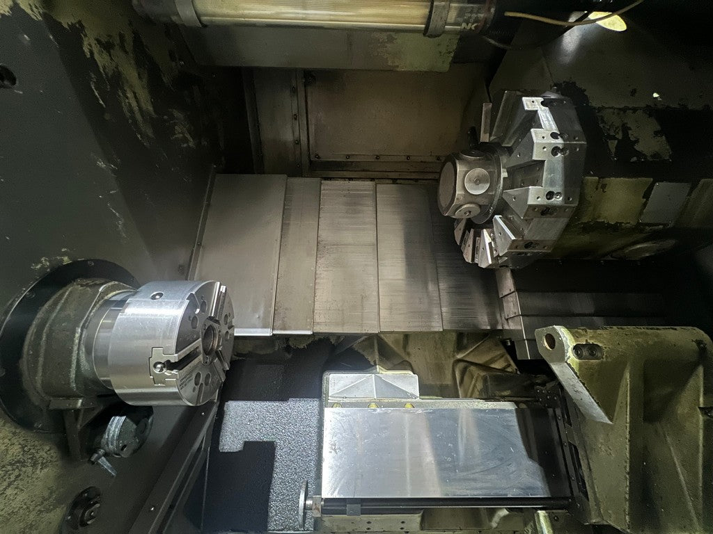 Tornio cnc 3 assi HARDINGE CONQUEST T42L motorizzato usato il Metalmeccanico Di M