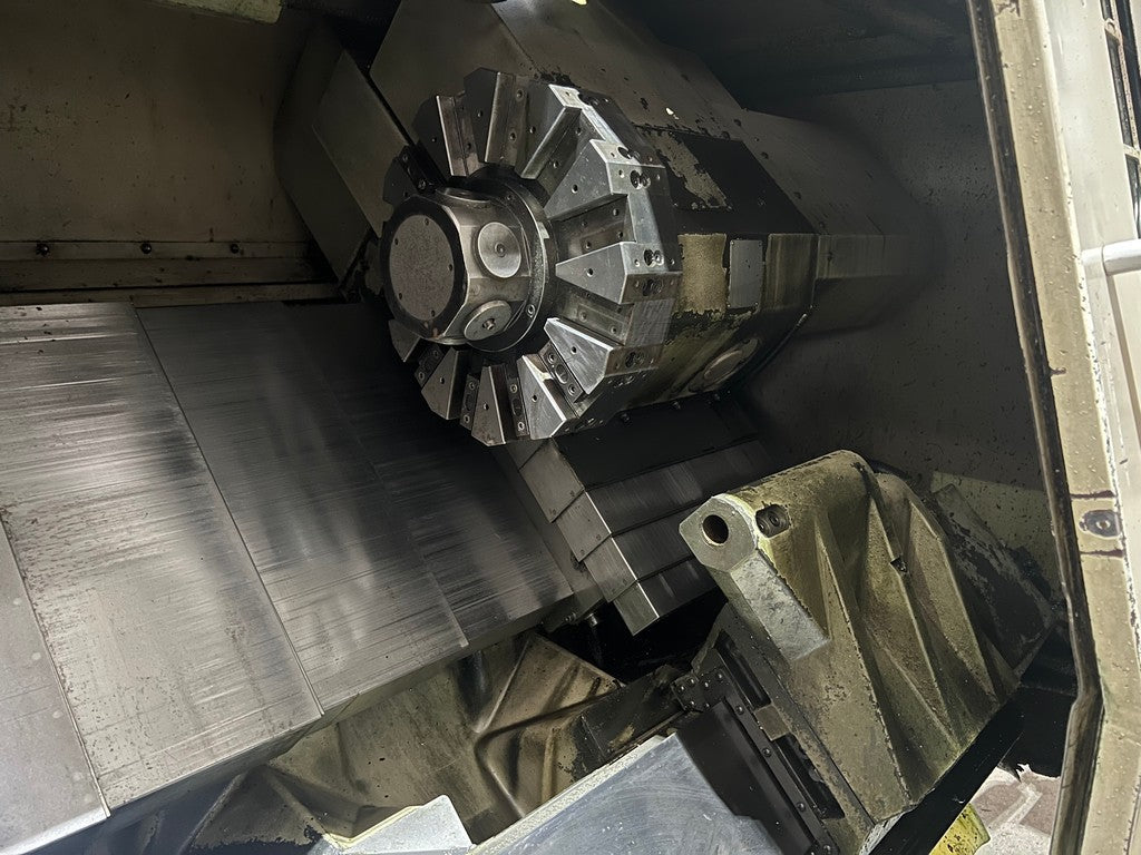 Tornio cnc 3 assi HARDINGE CONQUEST T42L motorizzato usato il Metalmeccanico Di M