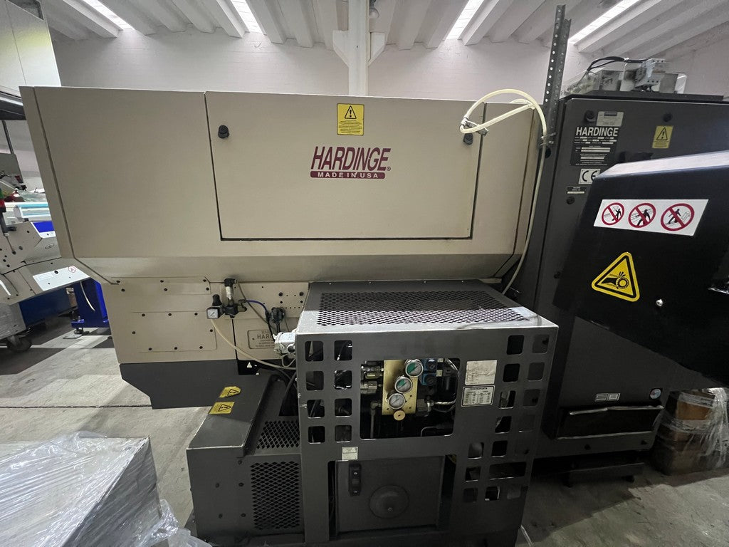 Tornio cnc 3 assi HARDINGE CONQUEST T42L motorizzato usato il Metalmeccanico Di M