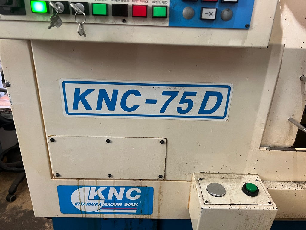 Tornio cnc 3 assi KITAMURA KNC 75D motorizzato usato