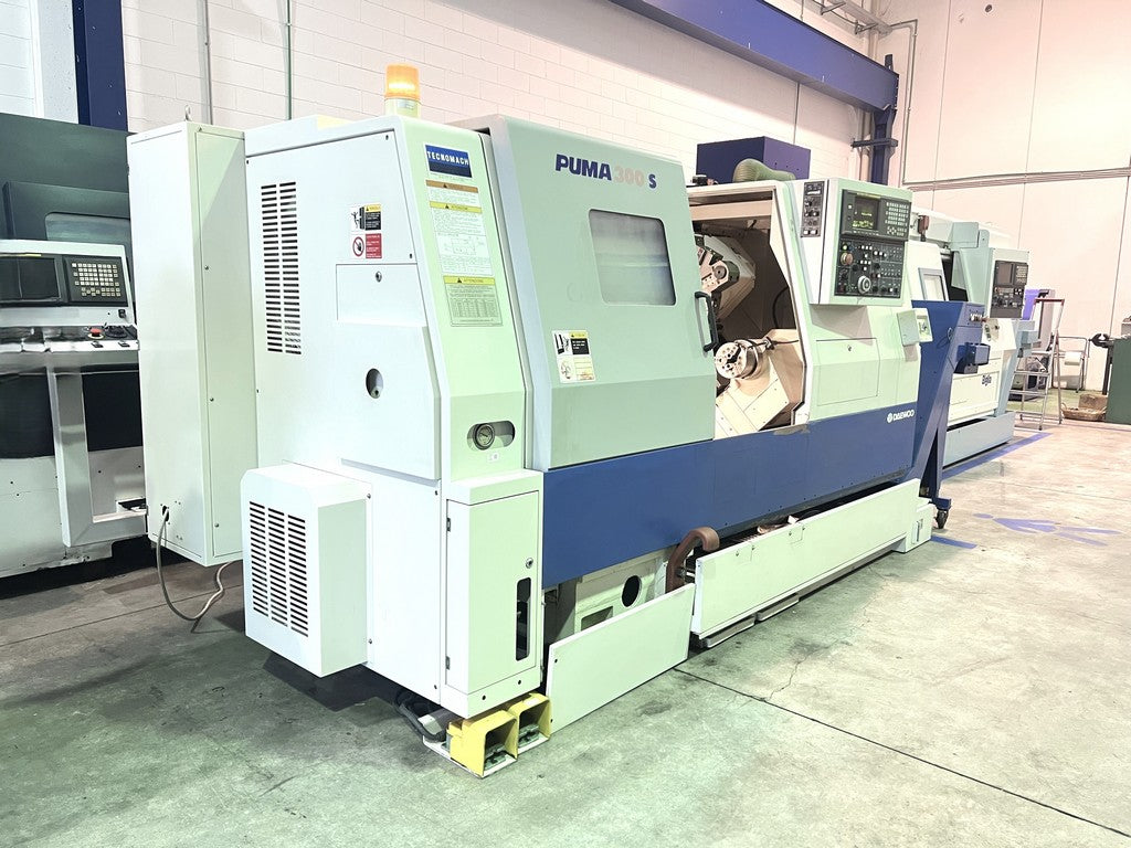 Tornio cnc DAEWOO PUMA 300SB contromandrino usato il Metalmeccanico Di M