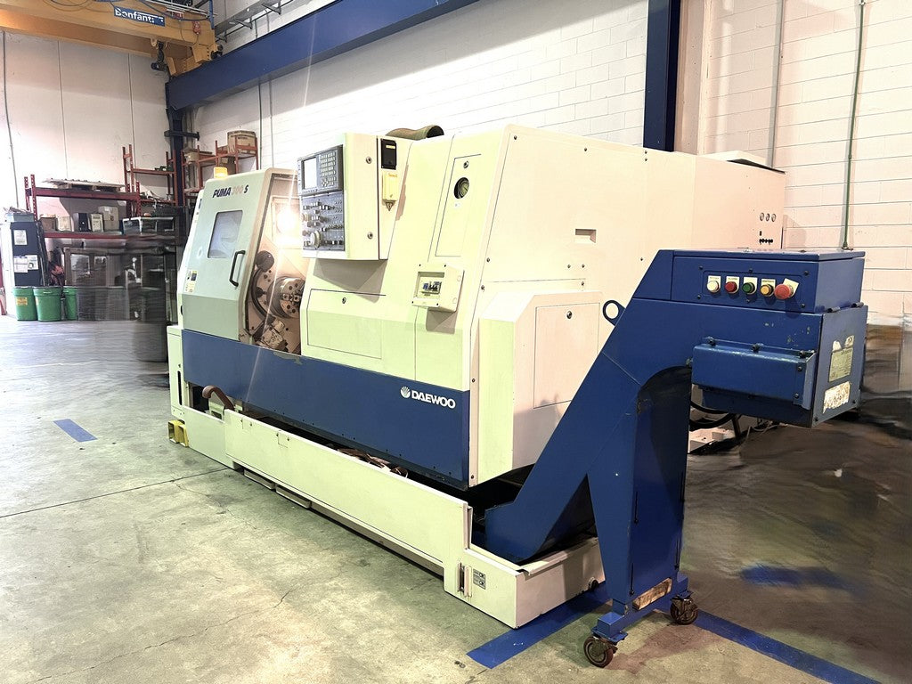 Tornio cnc DAEWOO PUMA 300SB contromandrino usato il Metalmeccanico Di M
