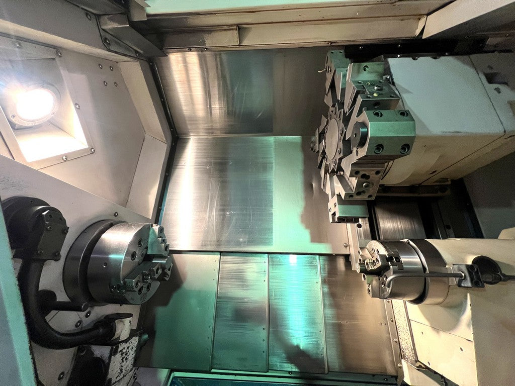 Tornio cnc DAEWOO PUMA 300SB contromandrino usato il Metalmeccanico Di M