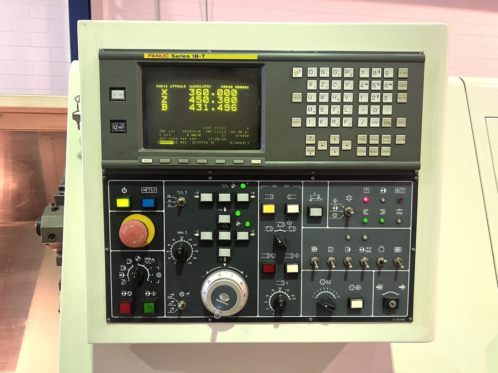 Tornio cnc DAEWOO PUMA 300SB contromandrino usato il Metalmeccanico Di M