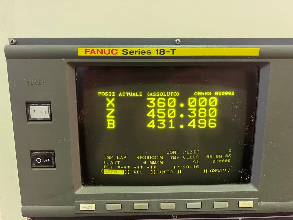 Tornio cnc DAEWOO PUMA 300SB contromandrino usato il Metalmeccanico Di M