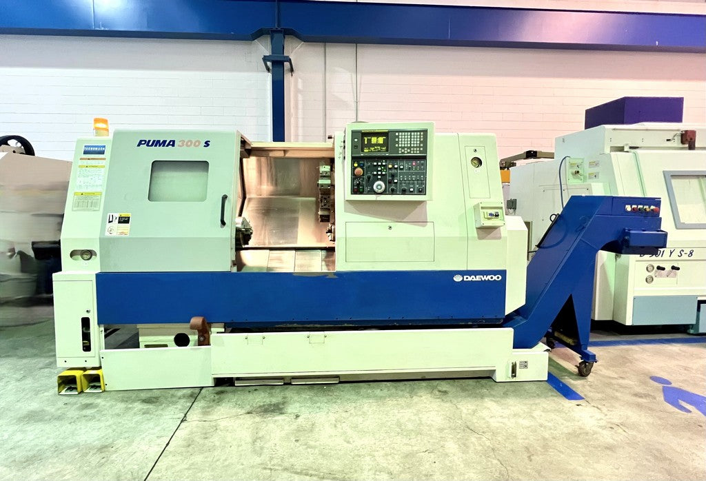 Tornio cnc DAEWOO PUMA 300SB contromandrino usato il Metalmeccanico Di M