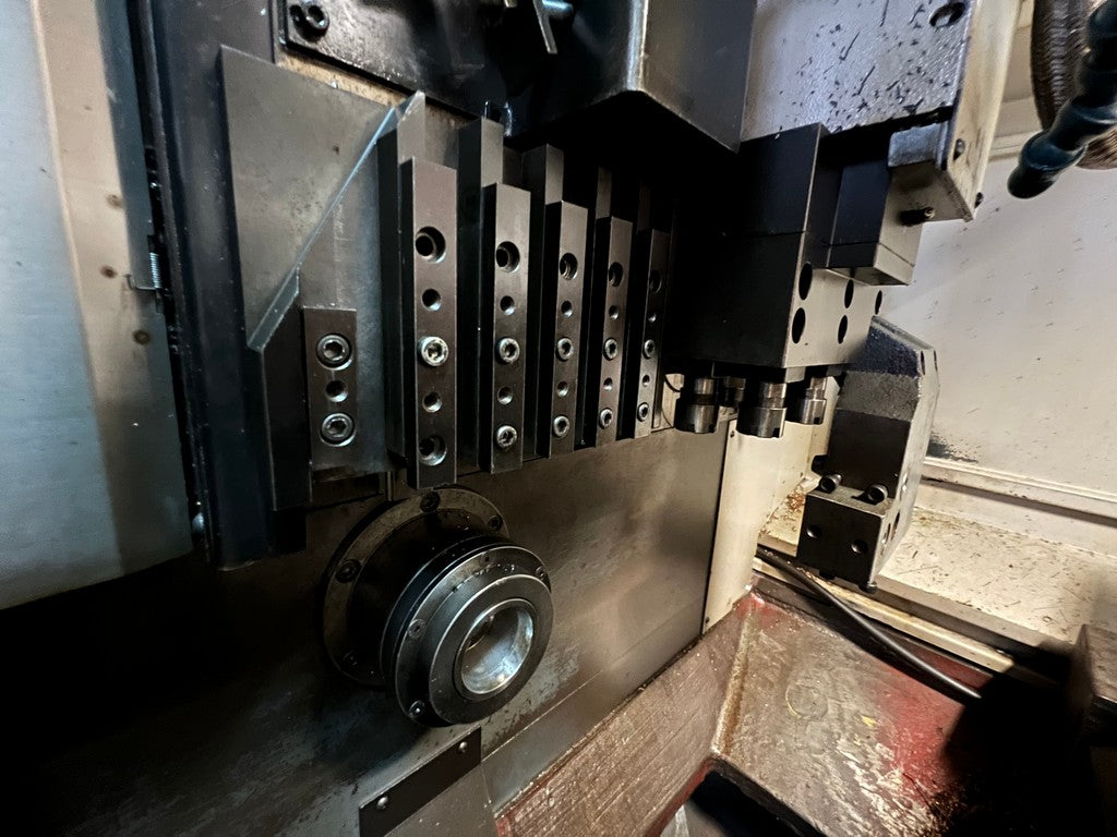 Tornio cnc a fantina mobile POLYGIM DIAMOND 42 CSL usato