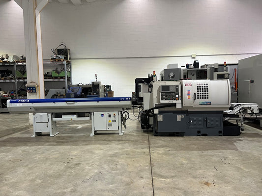 Tornio cnc a fantina mobile POLYGIM DIAMOND 42 CSL usato