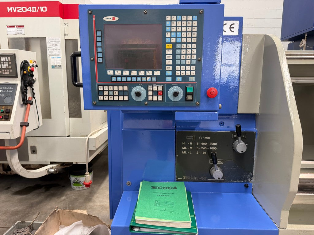 Tornio cnc autoapprendimento 2 assi ECOCA EL 4610E usato RICONDIZIONATO il Metalmeccanico Di M