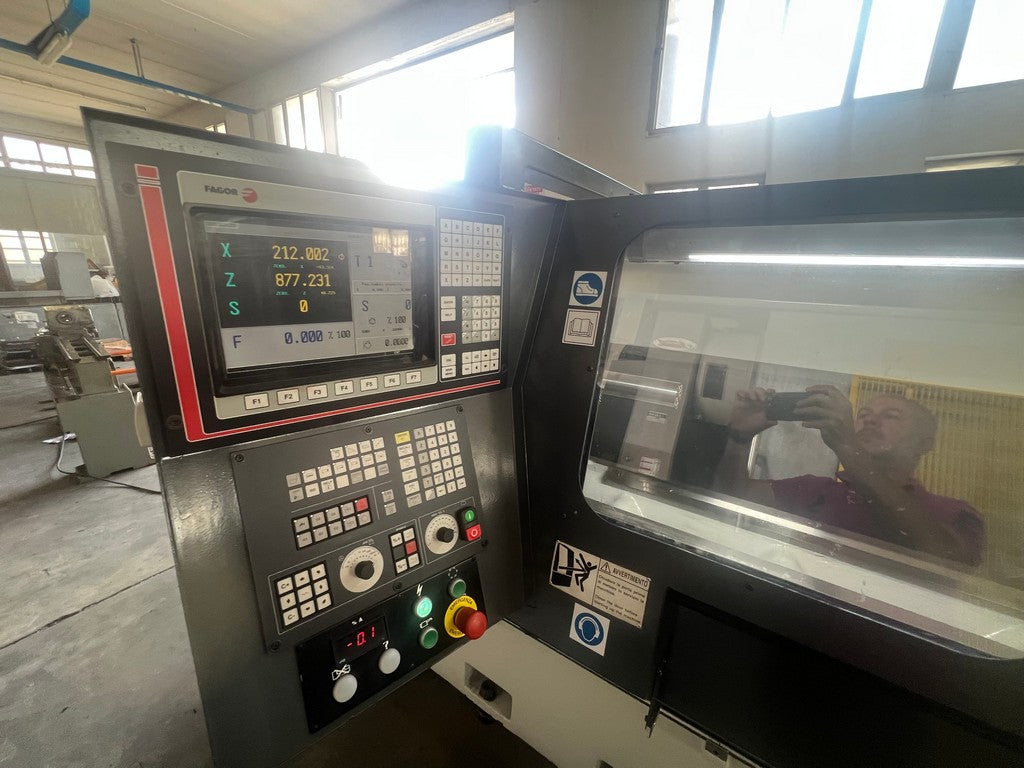 Tornio cnc autoapprendimento GEMINIS GHT4 720X3000 usato REVISIONATO il Metalmeccanico Di M