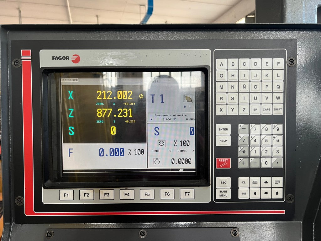 Tornio cnc autoapprendimento GEMINIS GHT4 720X3000 usato REVISIONATO il Metalmeccanico Di M