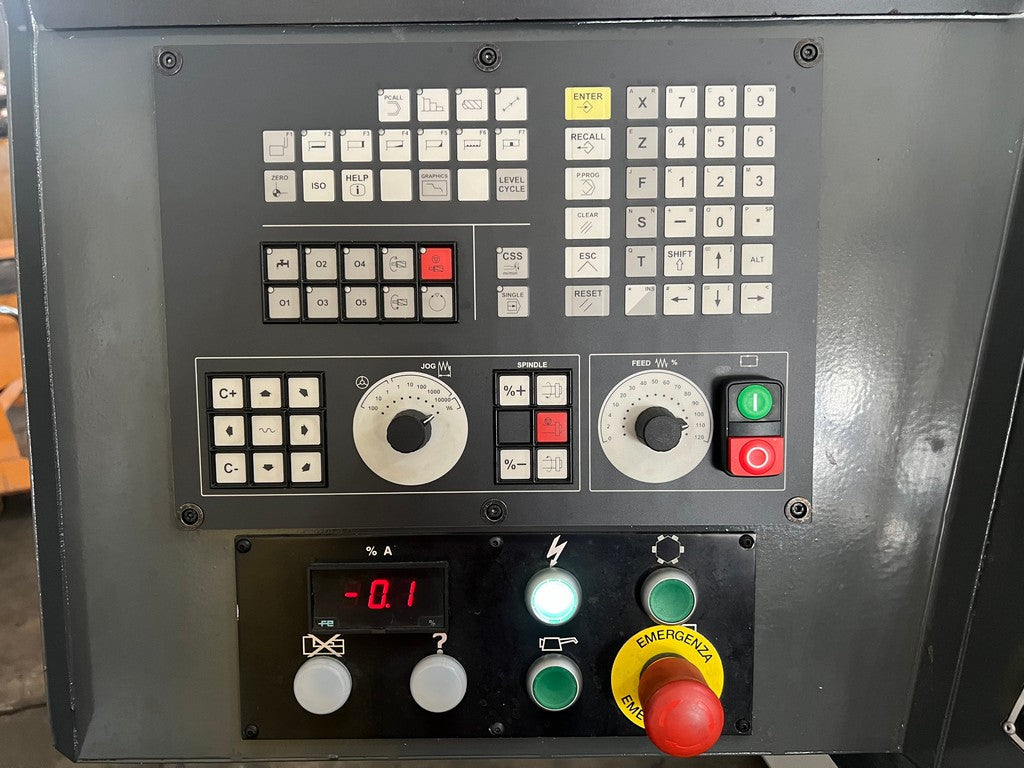 Tornio cnc autoapprendimento GEMINIS GHT4 720X3000 usato REVISIONATO il Metalmeccanico Di M