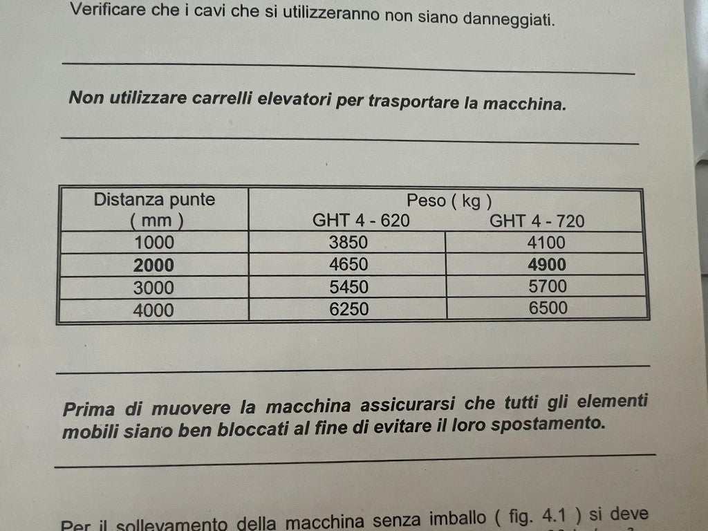 Tornio cnc autoapprendimento GEMINIS GHT4 720X3000 usato REVISIONATO il Metalmeccanico Di M