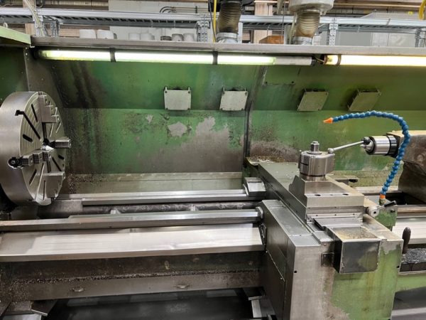 Tornio cnc banco piano GILDEMEISTER NEF 710×3000 usato il Metalmeccanico Di M