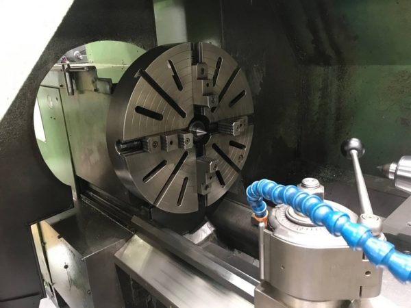 Tornio cnc banco piano GILDEMEISTER NEF 710×3000 usato il Metalmeccanico Di M