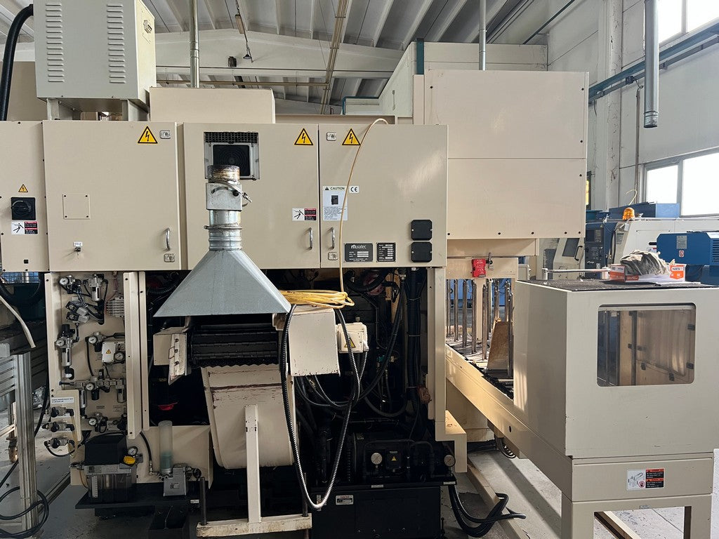 Tornio cnc bimandino frontale MURATEC MW 120G usato